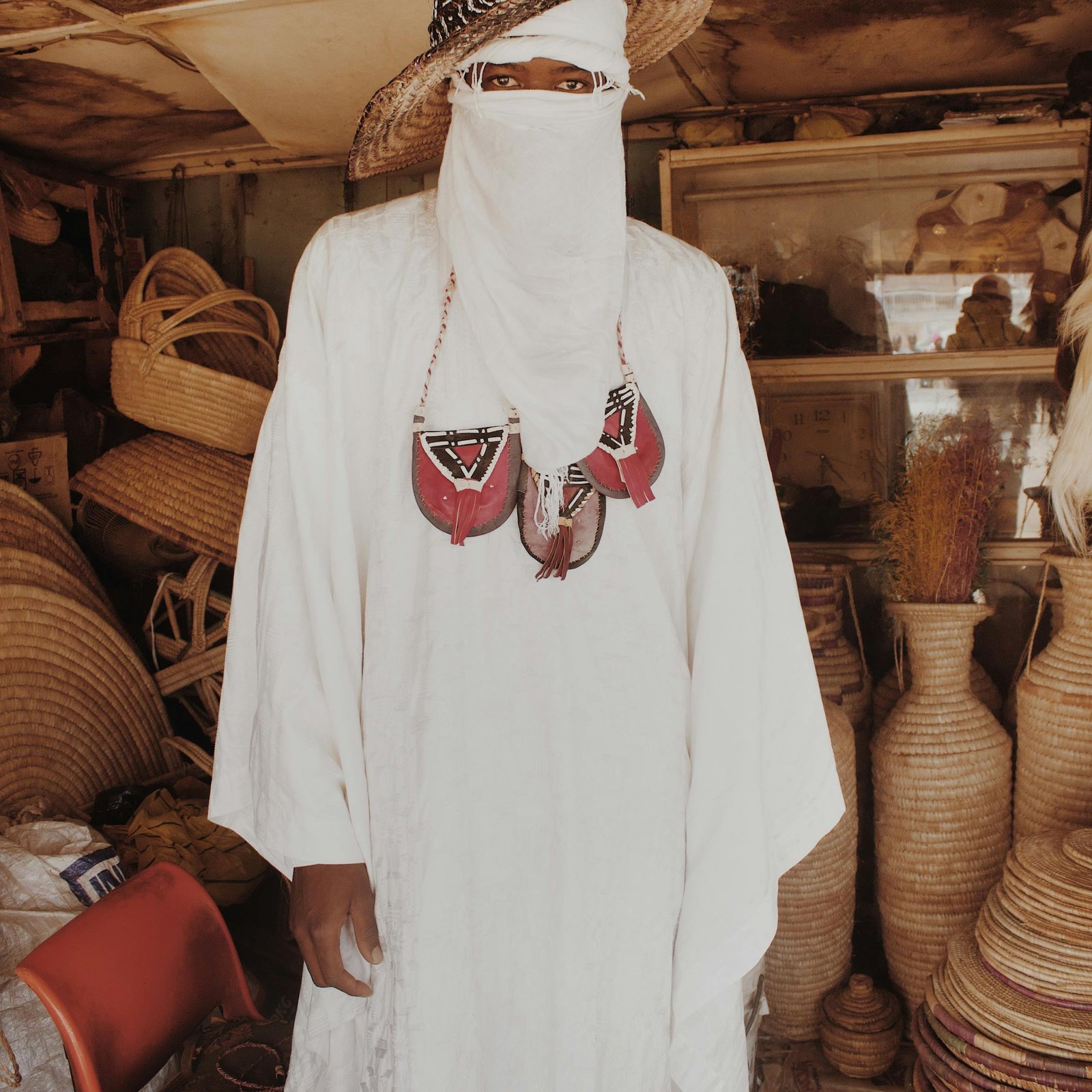 Artisan africain dans son atelier